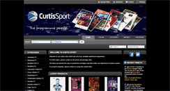 Desktop Screenshot of curtis-sport.com